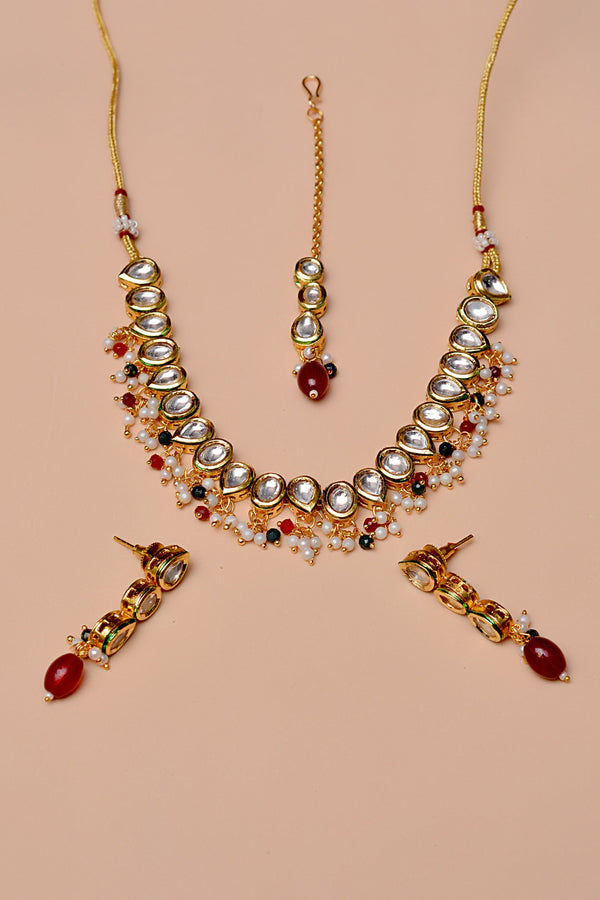 Party Wear Red Party Set