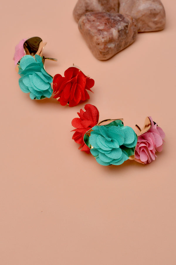 Party Wear Multicolor Earrings