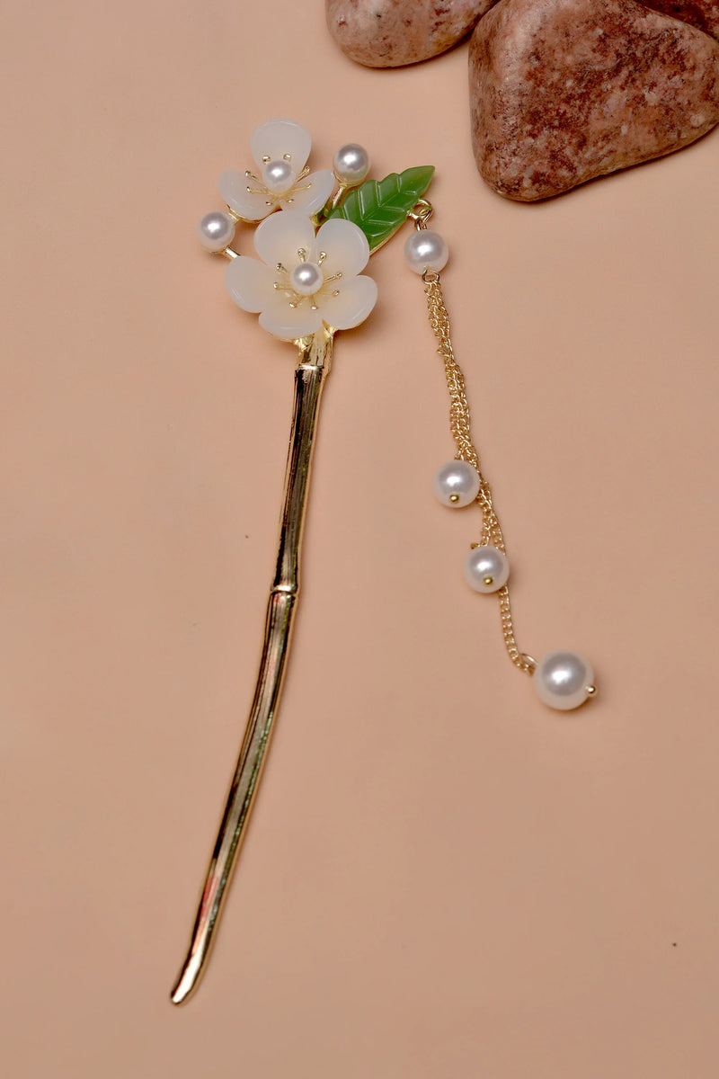 Party Wear White Joora Stick