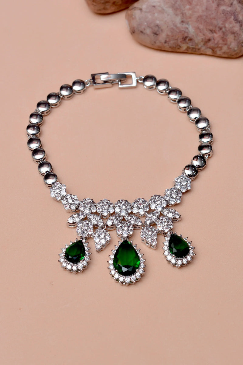 Party Wear Green Bracelet