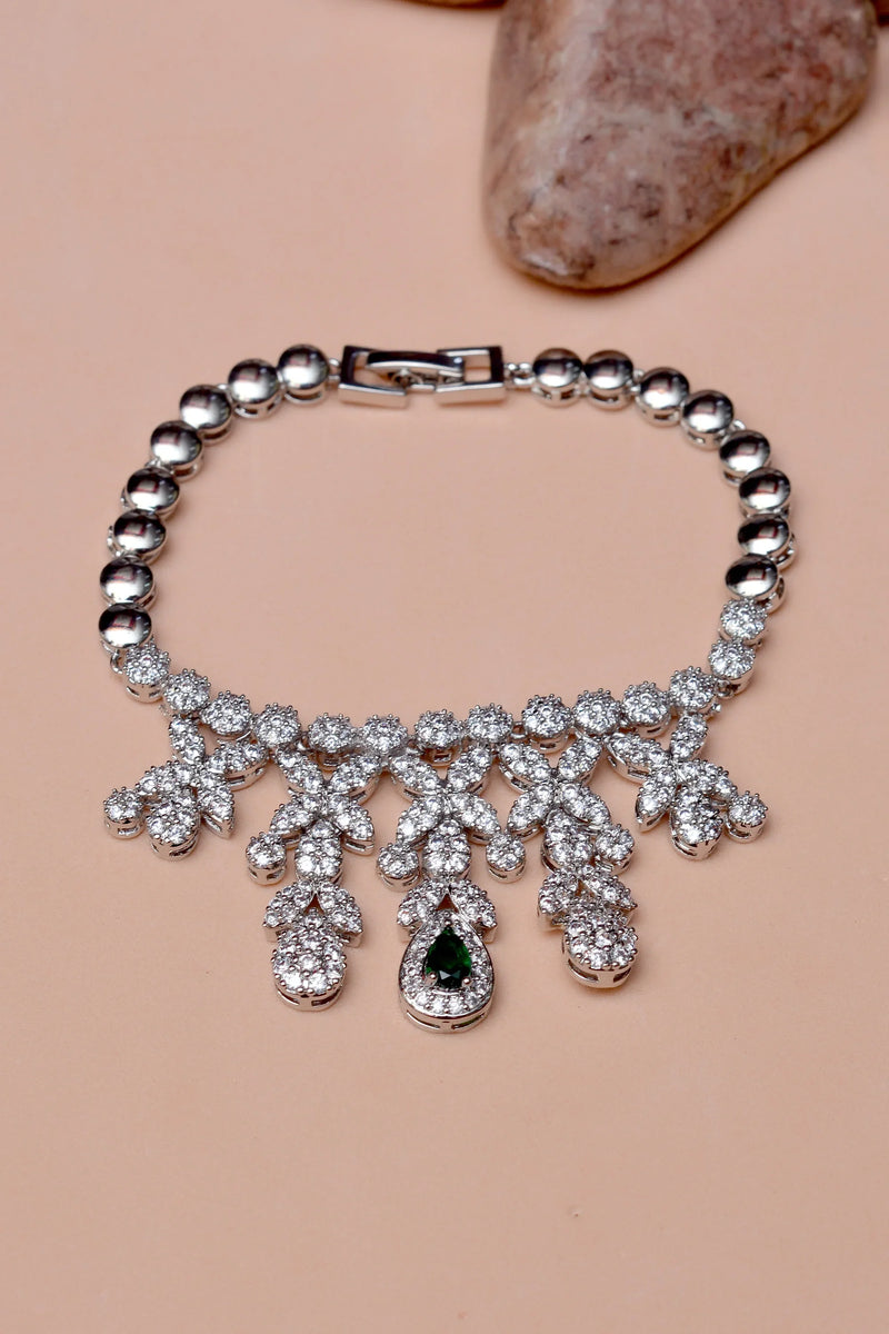 Party Wear Green Bracelet