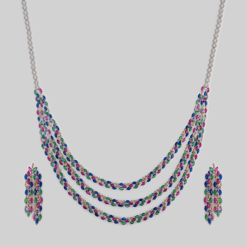 Party Wear Multicolor Party Set
