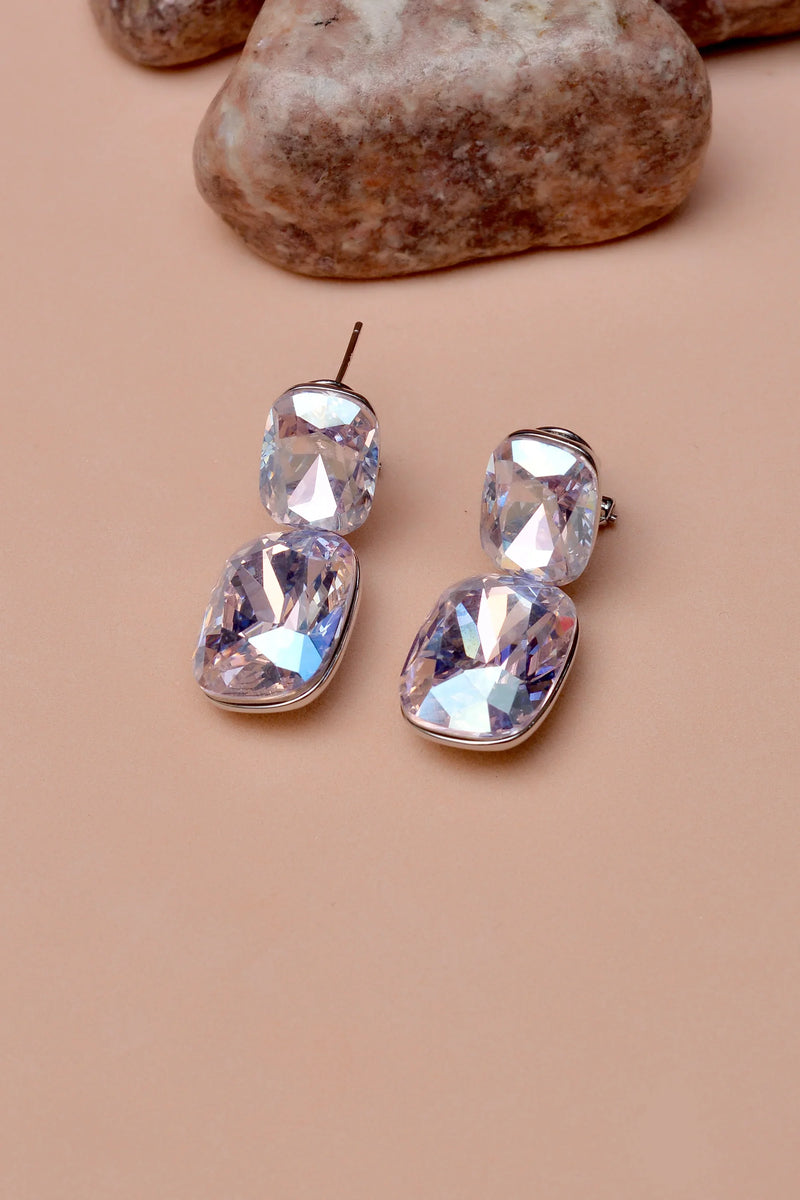 Party Wear Pink Earrings