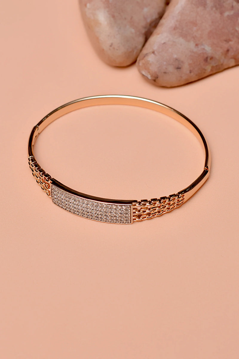 Party Wear Golden Karra Bangle