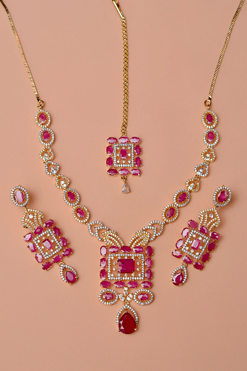 Party Wear Red Party Set