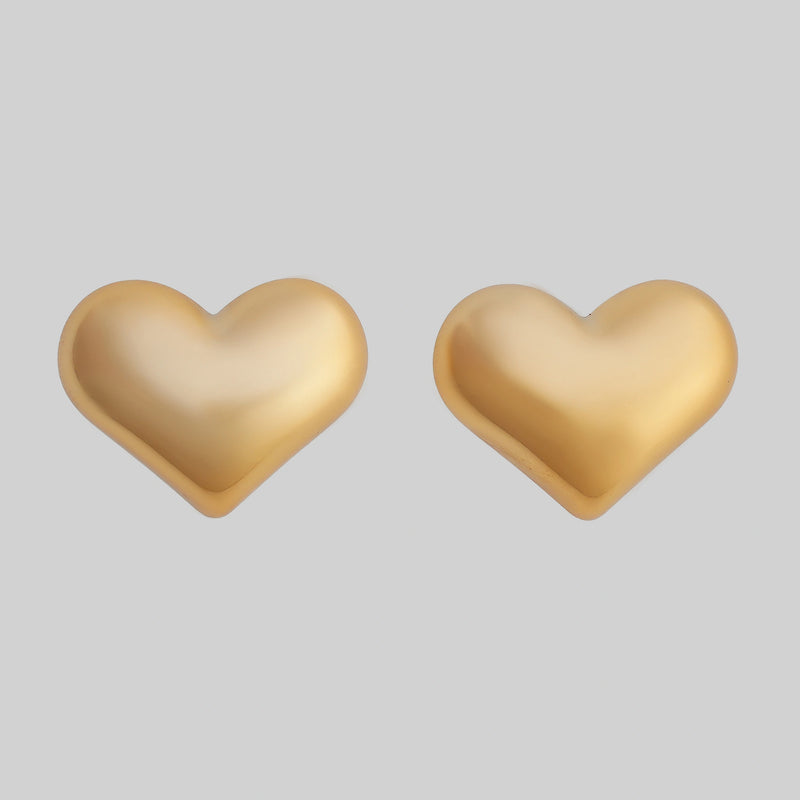 Party Wear Golden Earrings