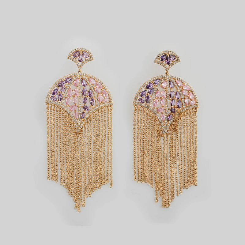 Party Wear Multicolor Earrings