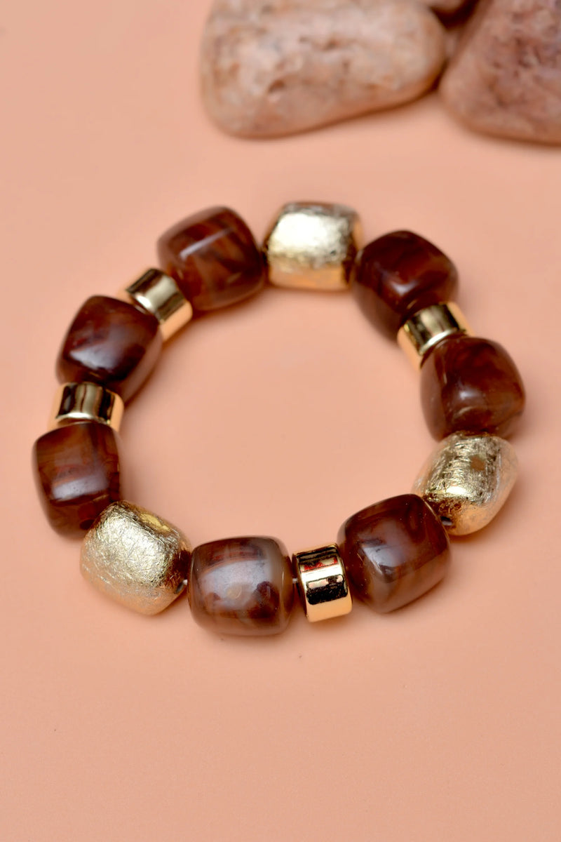 Party Wear Brown Bracelet