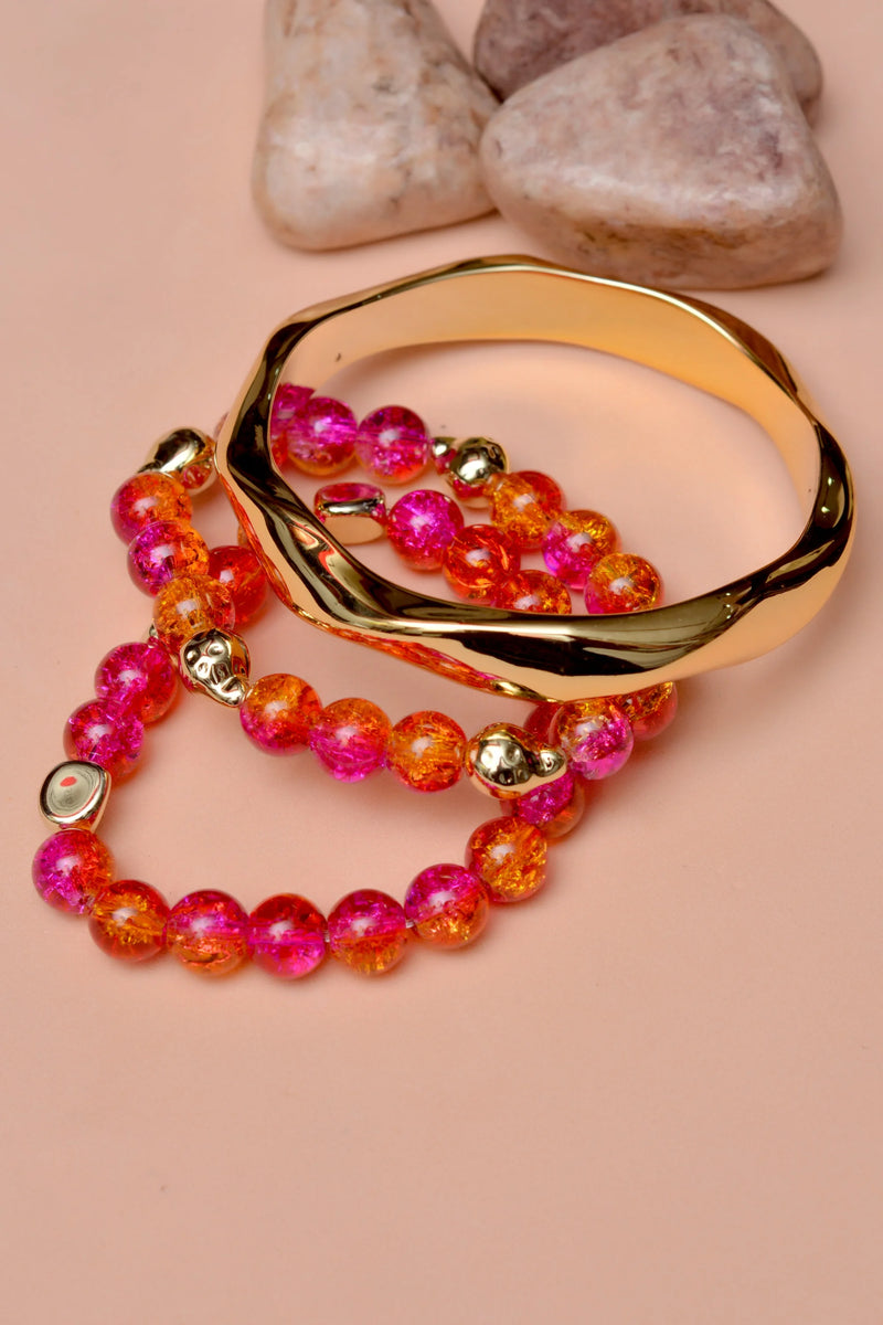 Party Wear Green Bracelet