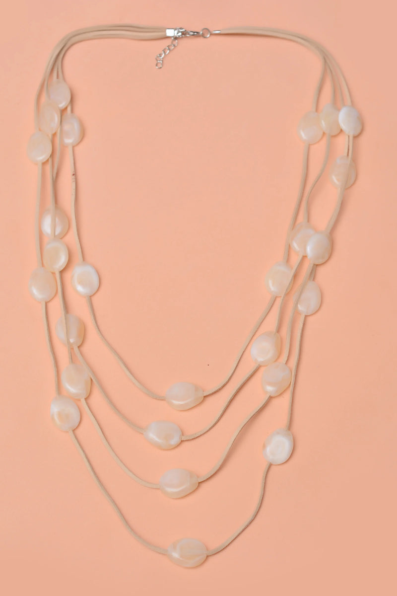 Party Wear Yellow Maala Necklace