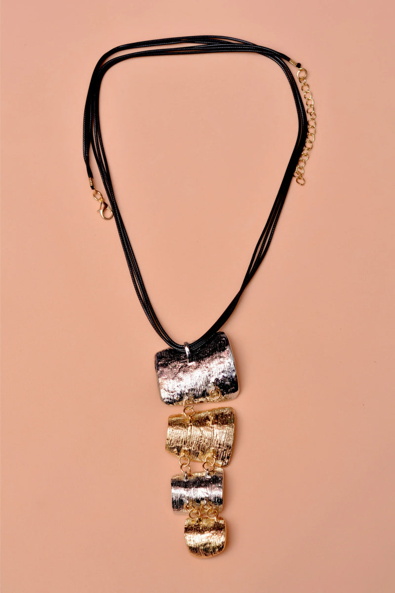 Party Wear Black Maala Necklace