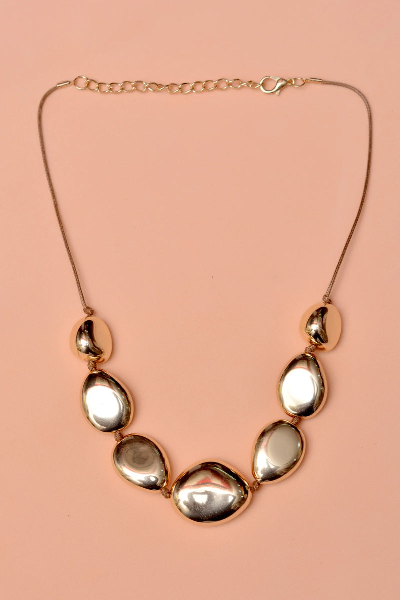 Party Wear Brown Maala Necklace