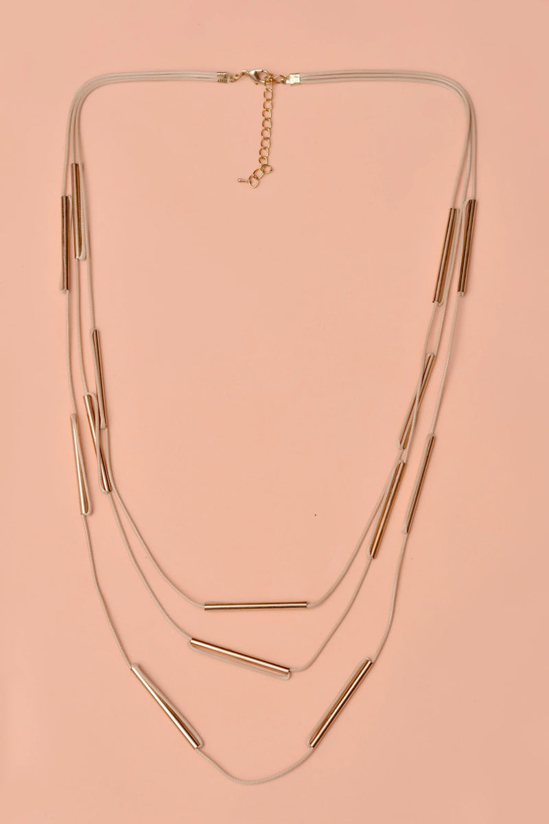 Party Wear Brown Maala Necklace