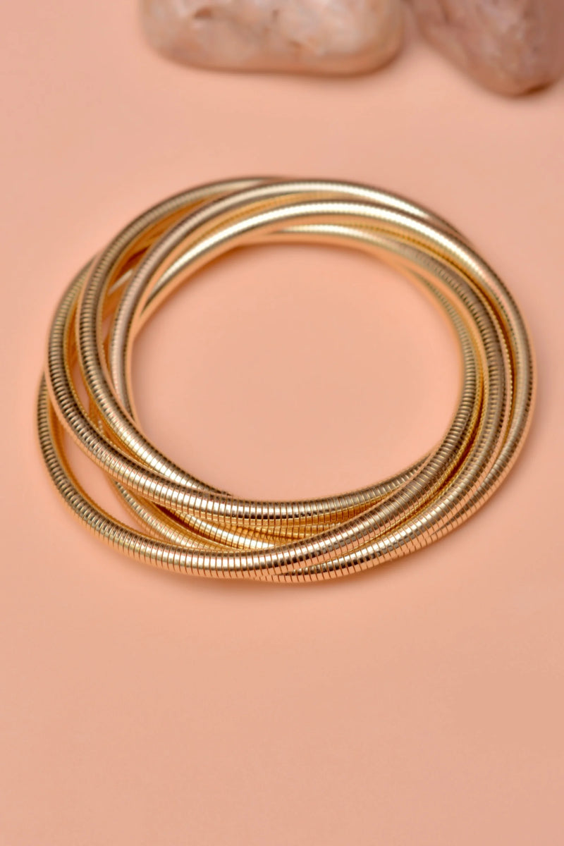 Size 2-0 Party Wear Golden Karra Bangle