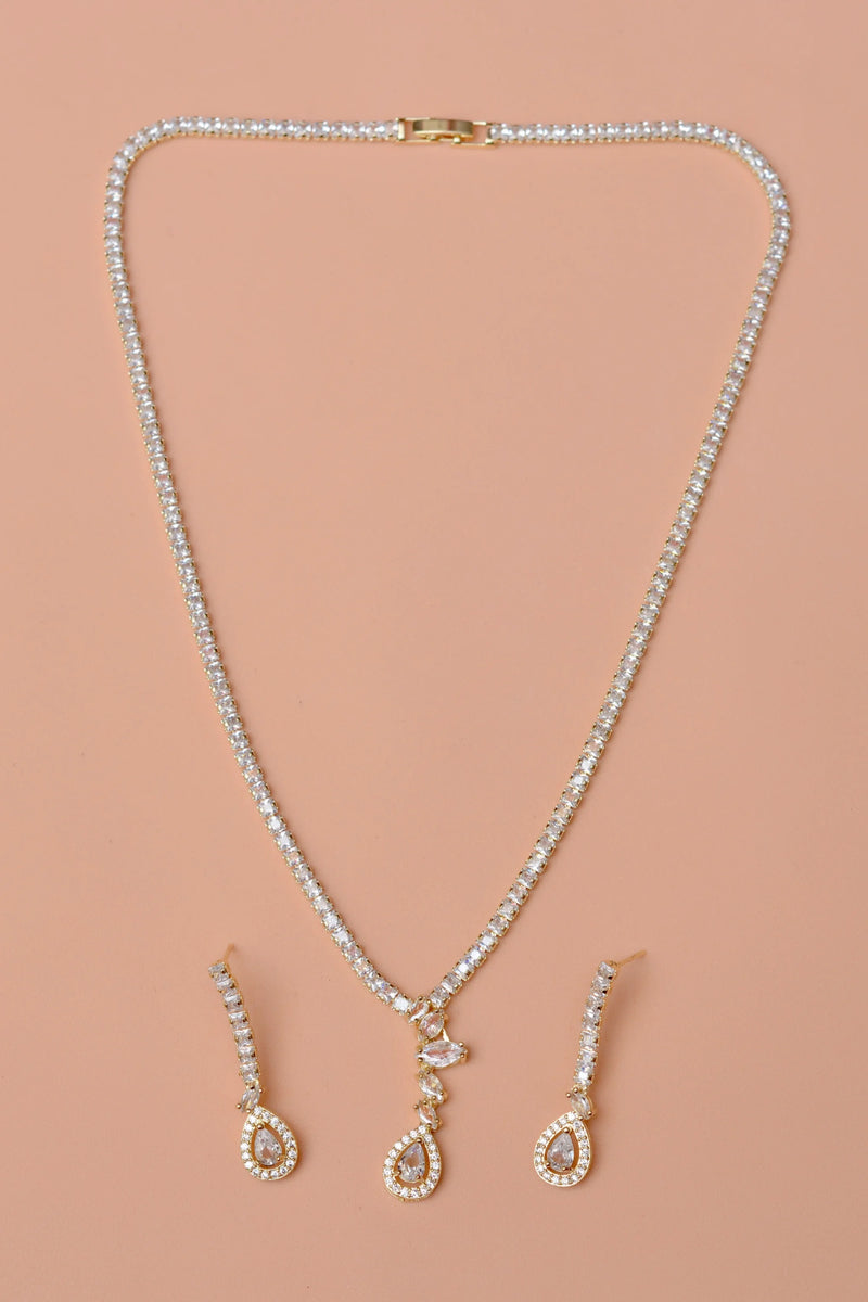 Party Wear Golden Party Set