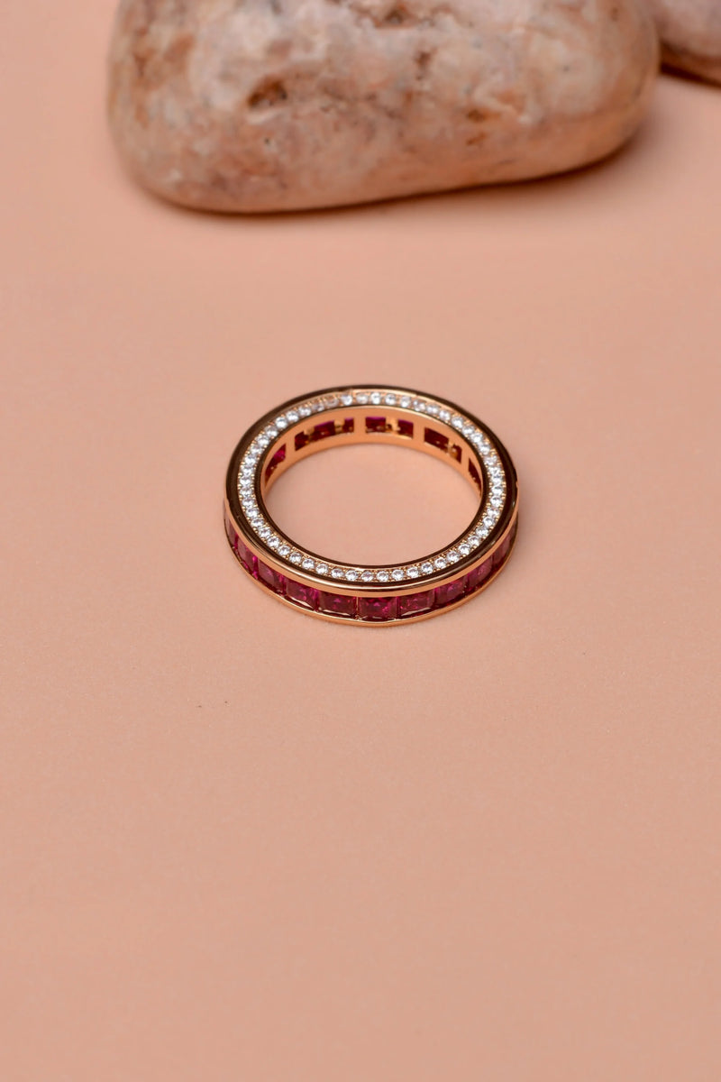 Party Wear Golden Ring