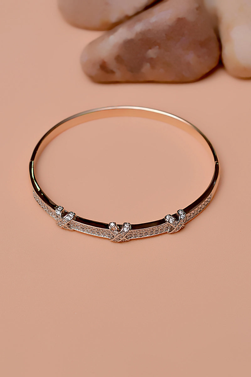 Party Wear Golden Karra Bangle