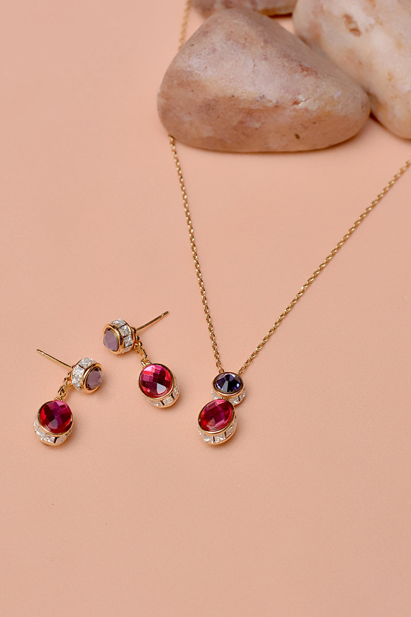 Party Wear Multicolor Locket Pendant