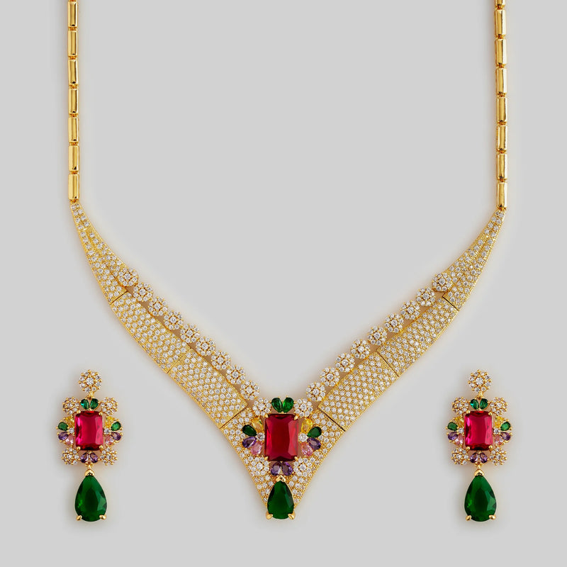 Party Wear Multicolor Party Set