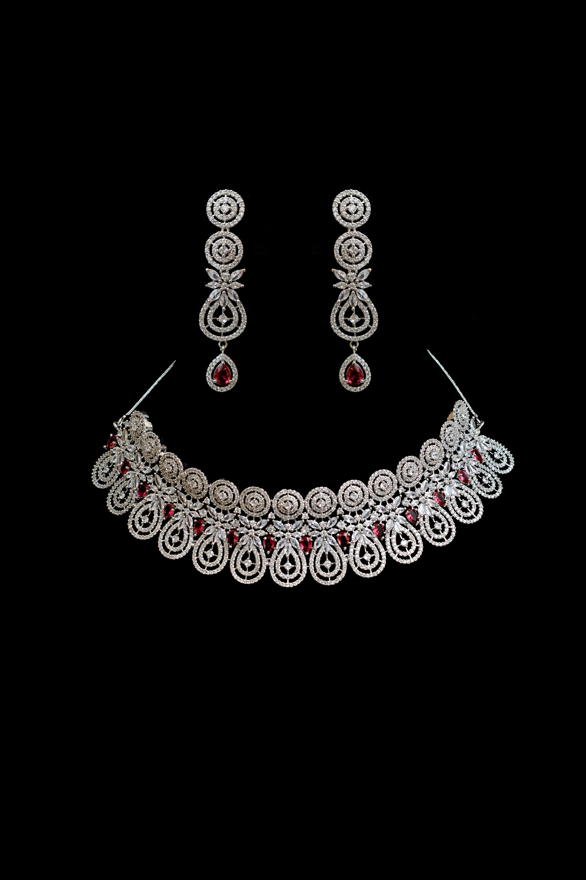 Engagement & Wedding Red Necklace