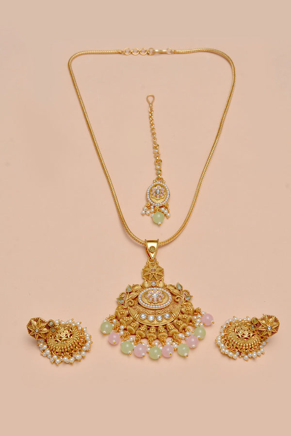 Engagement & Wedding Multicolor Maala Necklace