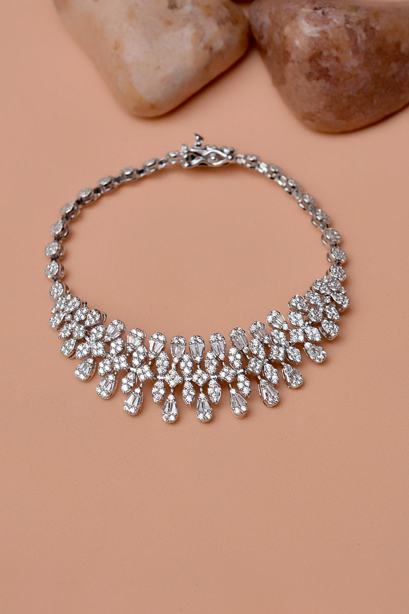 Engagement & Wedding Silver Bracelet