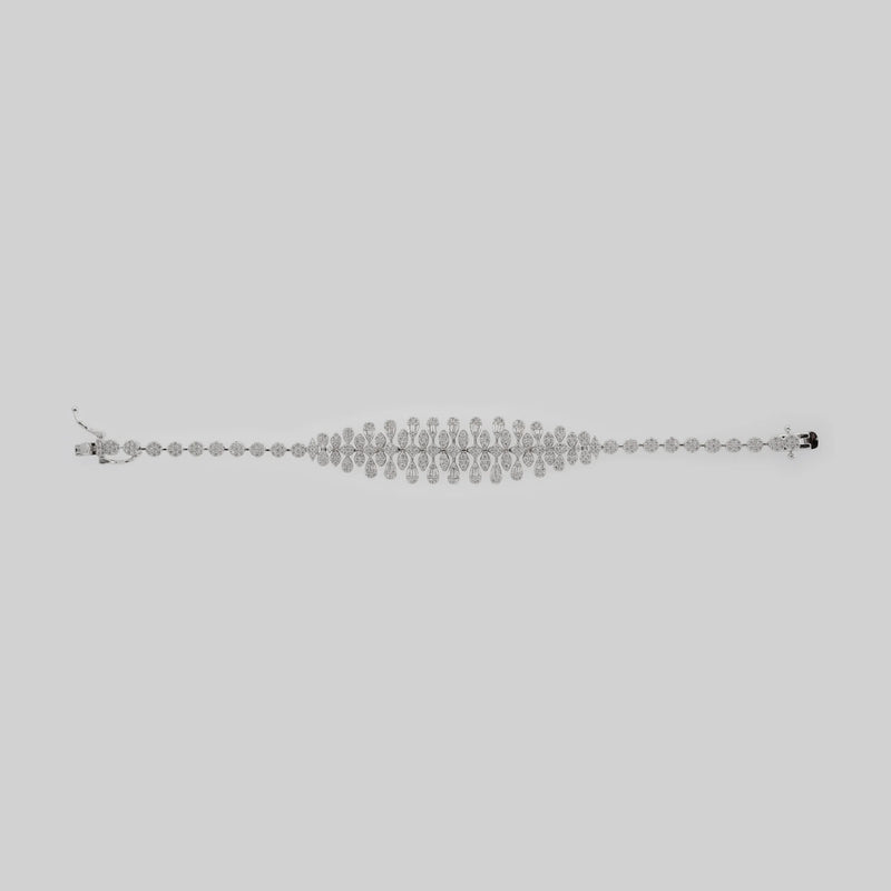 Engagement & Wedding Silver Bracelet