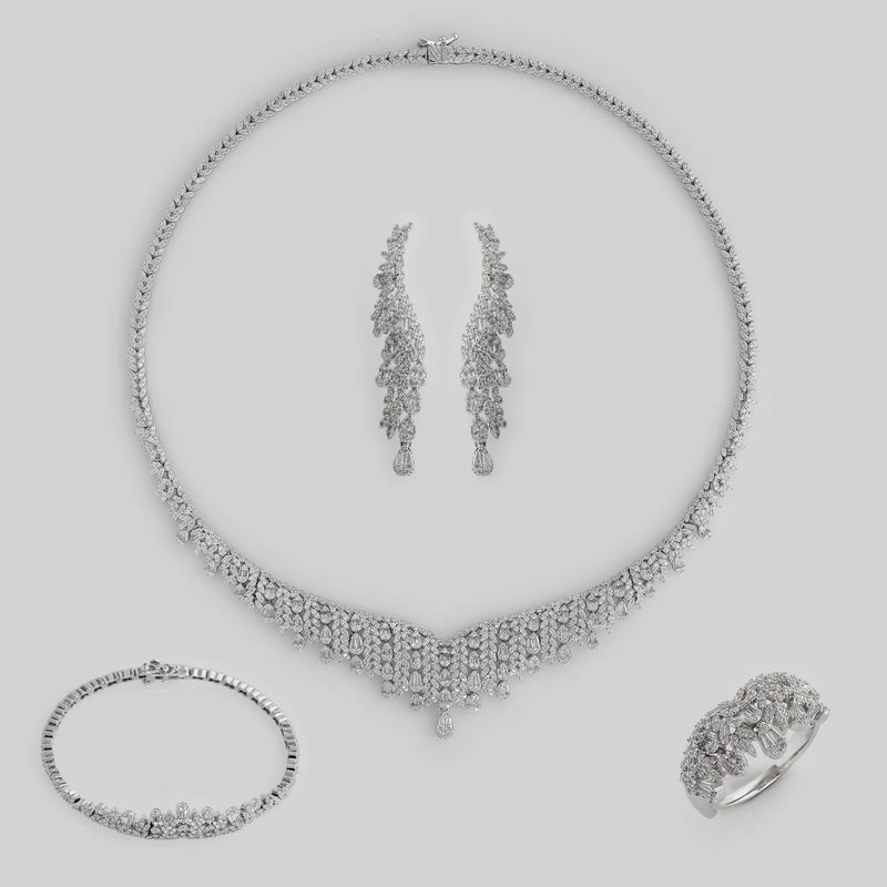 Engagement & Wedding Silver Set