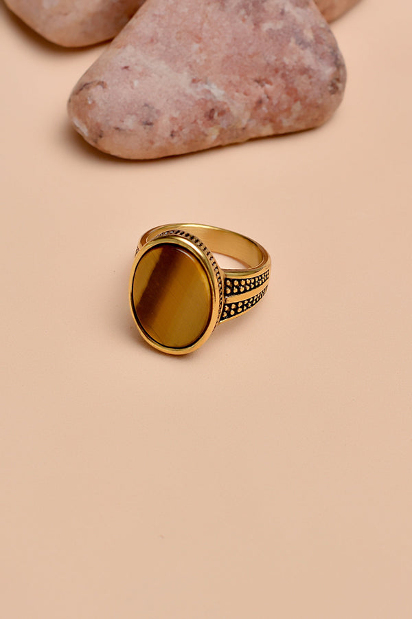 Size 11 Gifting Brown Ring