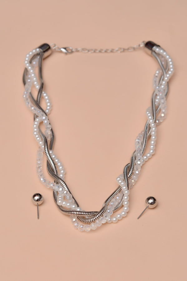 Kids & Teens White Maala Necklace