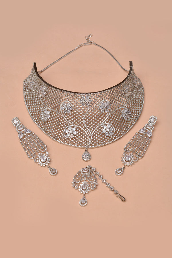 Bride of Tomorrow Silver Bridal Set