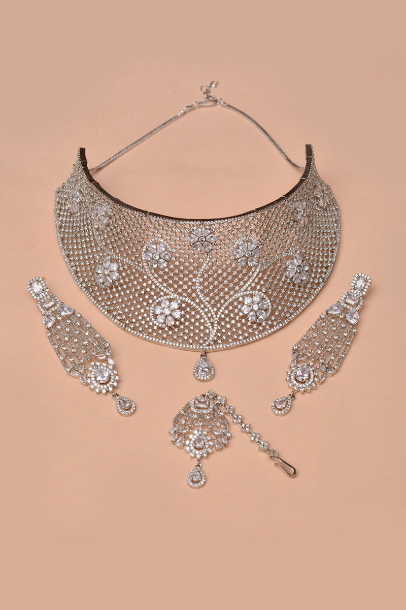 Bride of Tomorrow Silver Bridal Set