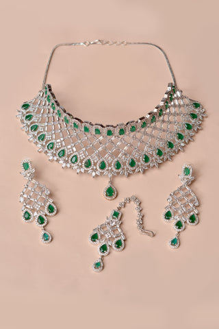 Bride of Tomorrow Green Bridal Set