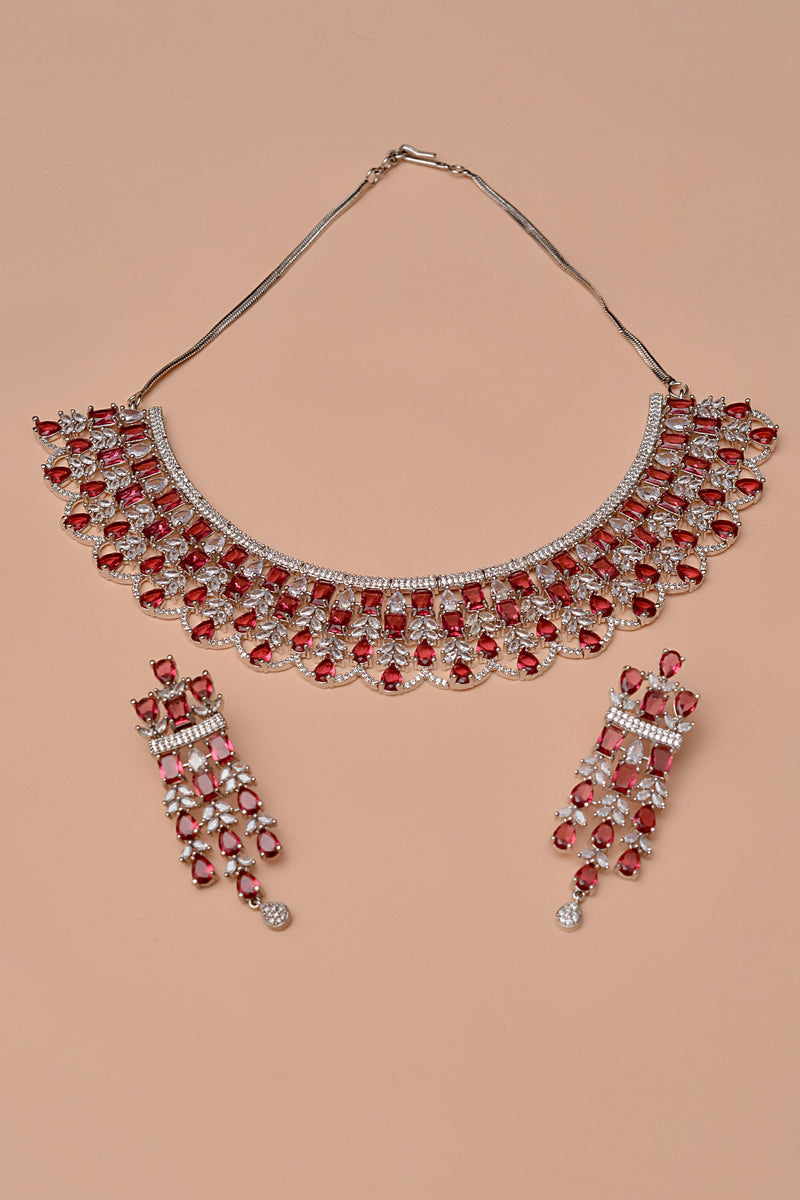 Bride of Tomorrow Red Bridal Set