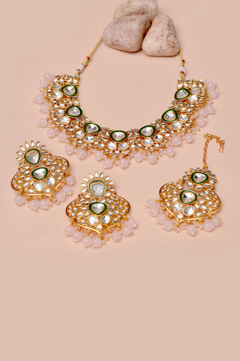Bride of Tomorrow Pink Bridal Set