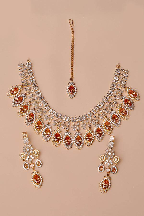 Bride of Tomorrow Champagne Bridal Set