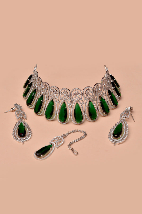 Bride of Tomorrow Green Bridal Set