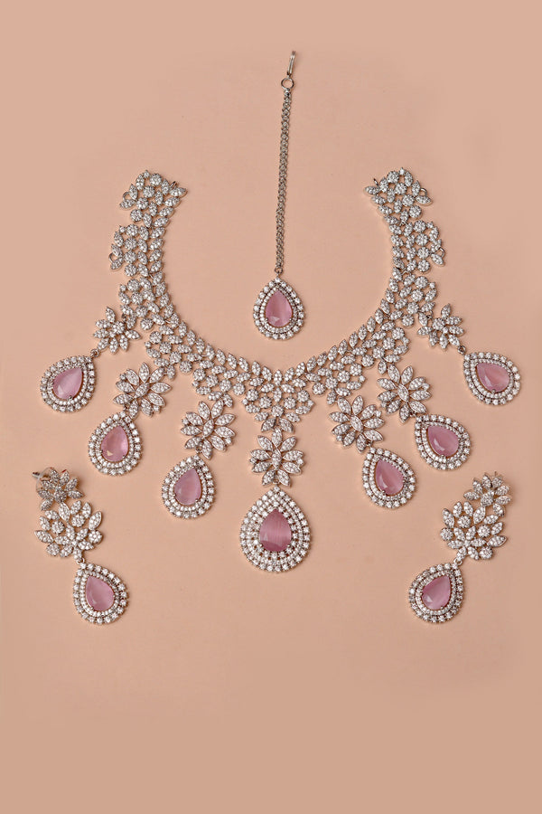 Bride of Tomorrow Pink Bridal Set