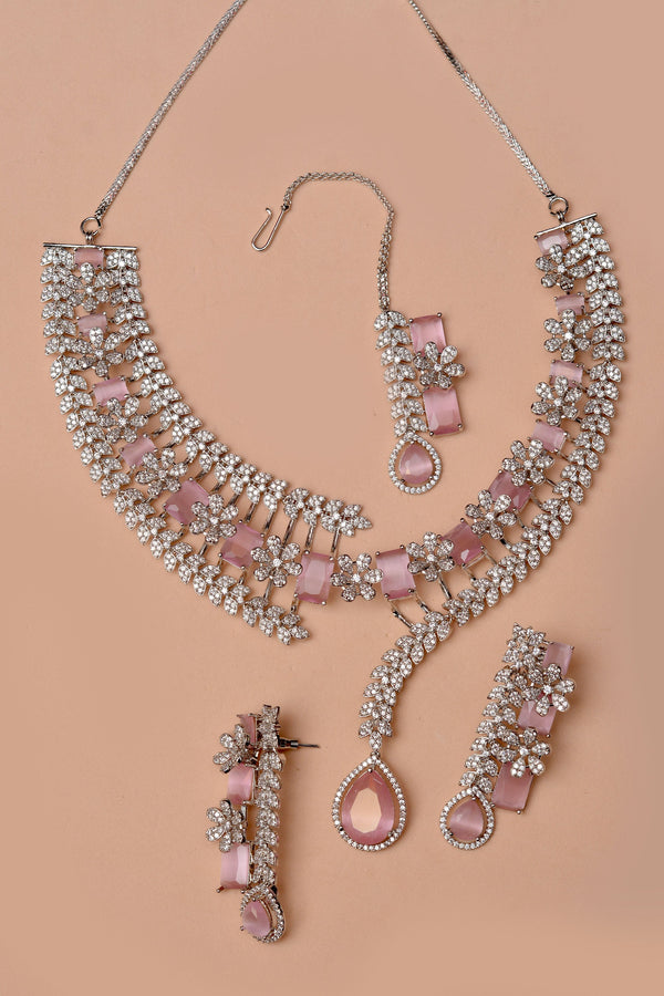 Bride of Tomorrow Pink Bridal Set