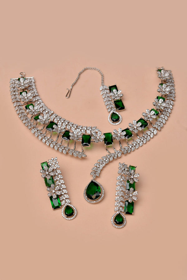 Bride of Tomorrow Green Bridal Set