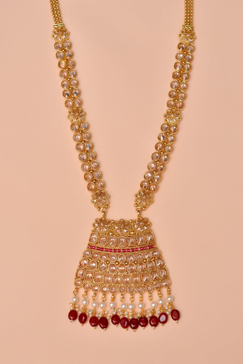 Bride of Tomorrow Red Maala Necklace