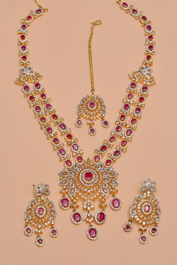 Bride of Tomorrow Red Maala Necklace