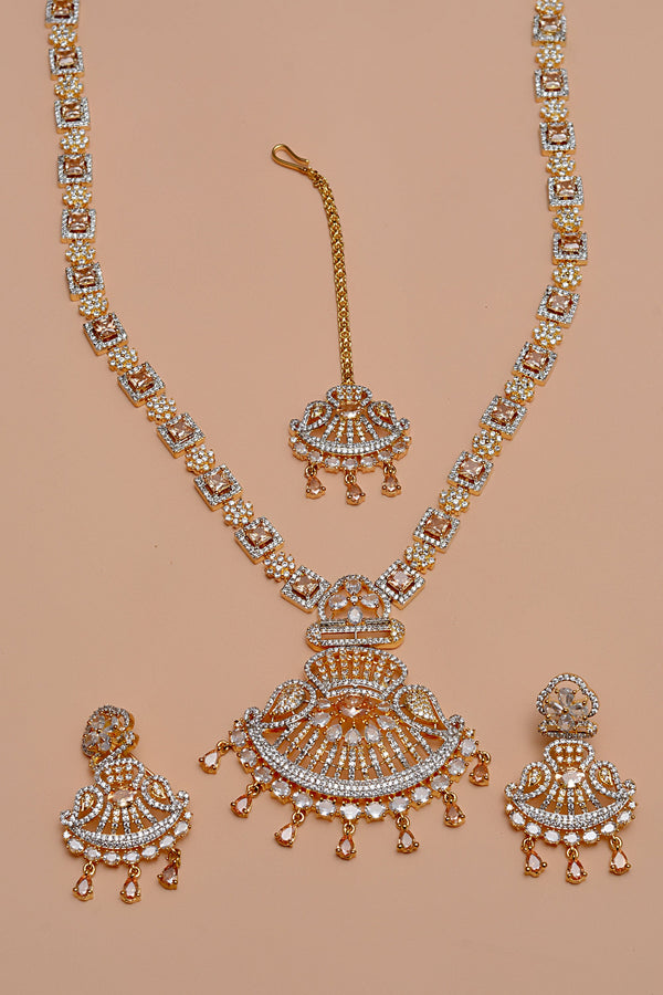 Bride of Tomorrow Champagne Maala Necklace