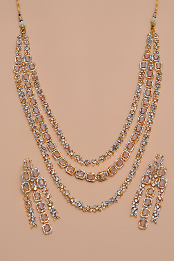 Bride of Tomorrow Pink Maala Necklace