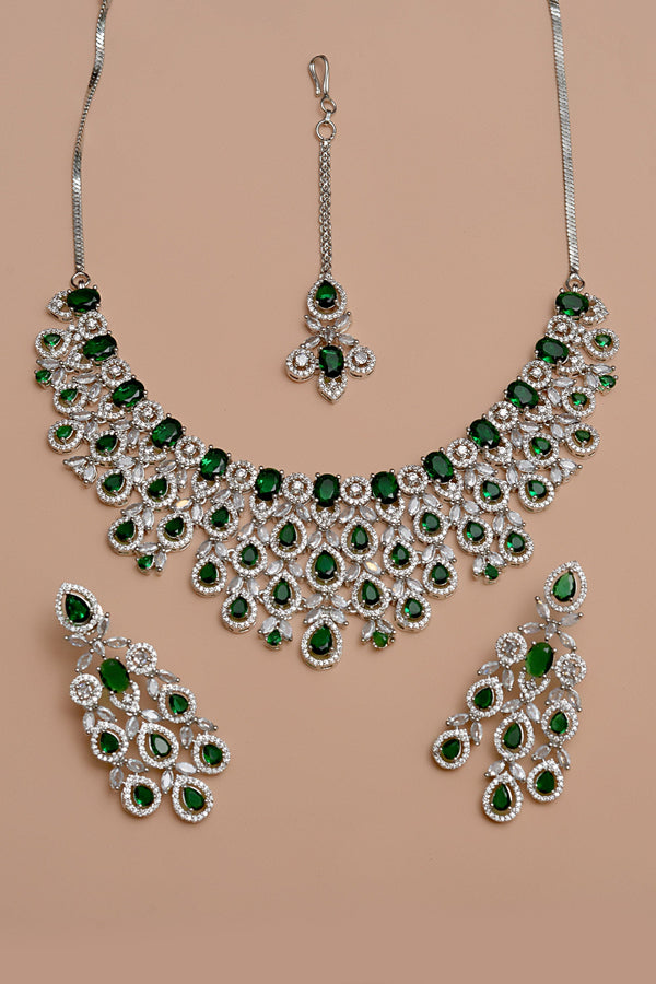 Bride of Tomorrow Green Bridal Set