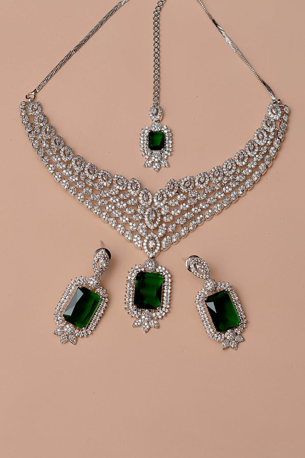 Bride of Tomorrow Green Bridal Set