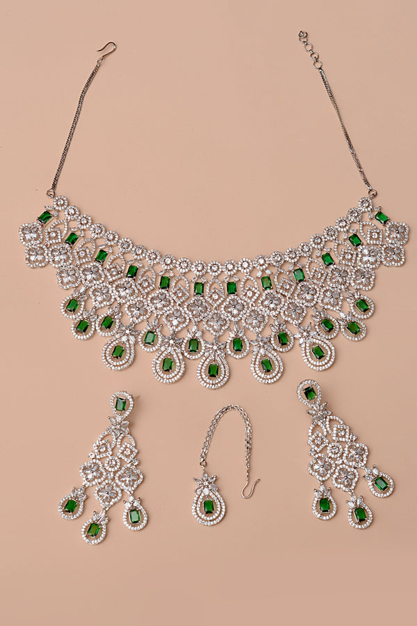 Bride of Tomorrow Green Bridal Set