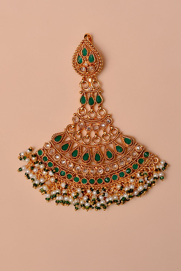 Bride of Tomorrow Green Jhoomar
