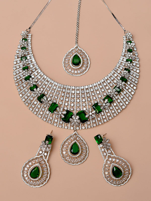 Bride of Tomorrow Green Bridal Set