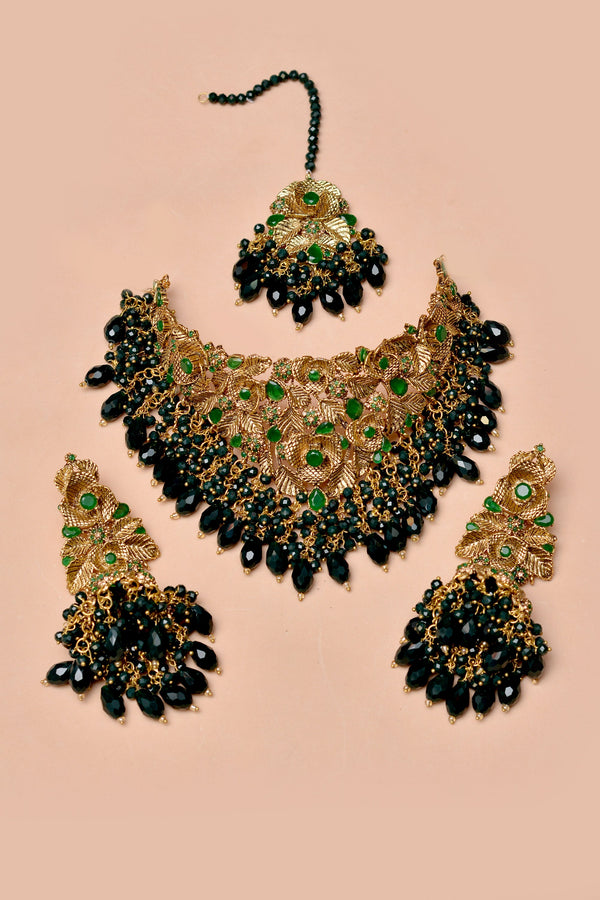 Bride of Tomorrow Green Bridal Set